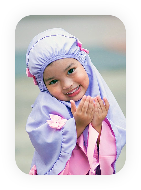 Child learning Quran